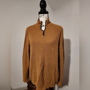Tasso Elba Men's Sweater in Gray and Light Brown